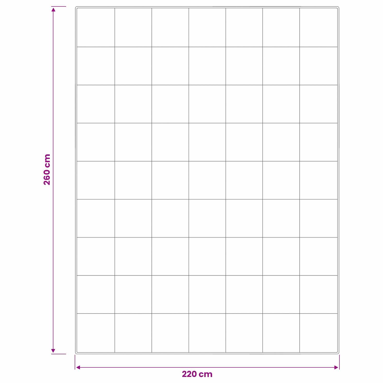 vidaXL Zestaw kołdry 90% z gęsiego puchu FULDA 3 pcs 220 x 260 cm Lato