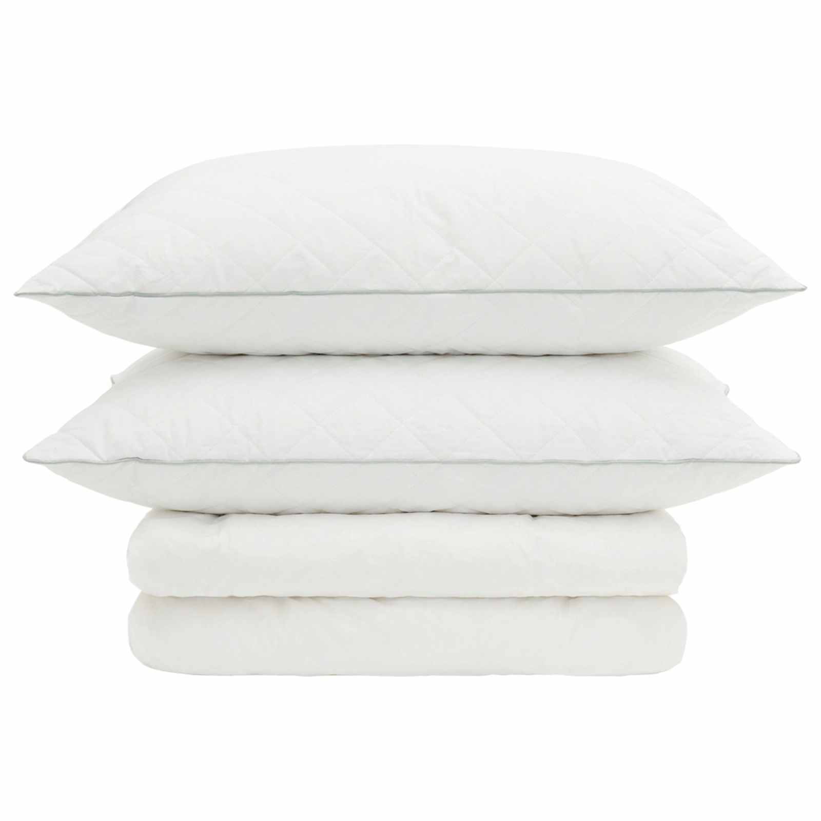 vidaXL Zestaw kołdry 90% z gęsiego puchu FULDA 3 pcs 240 x 260 cm Lato