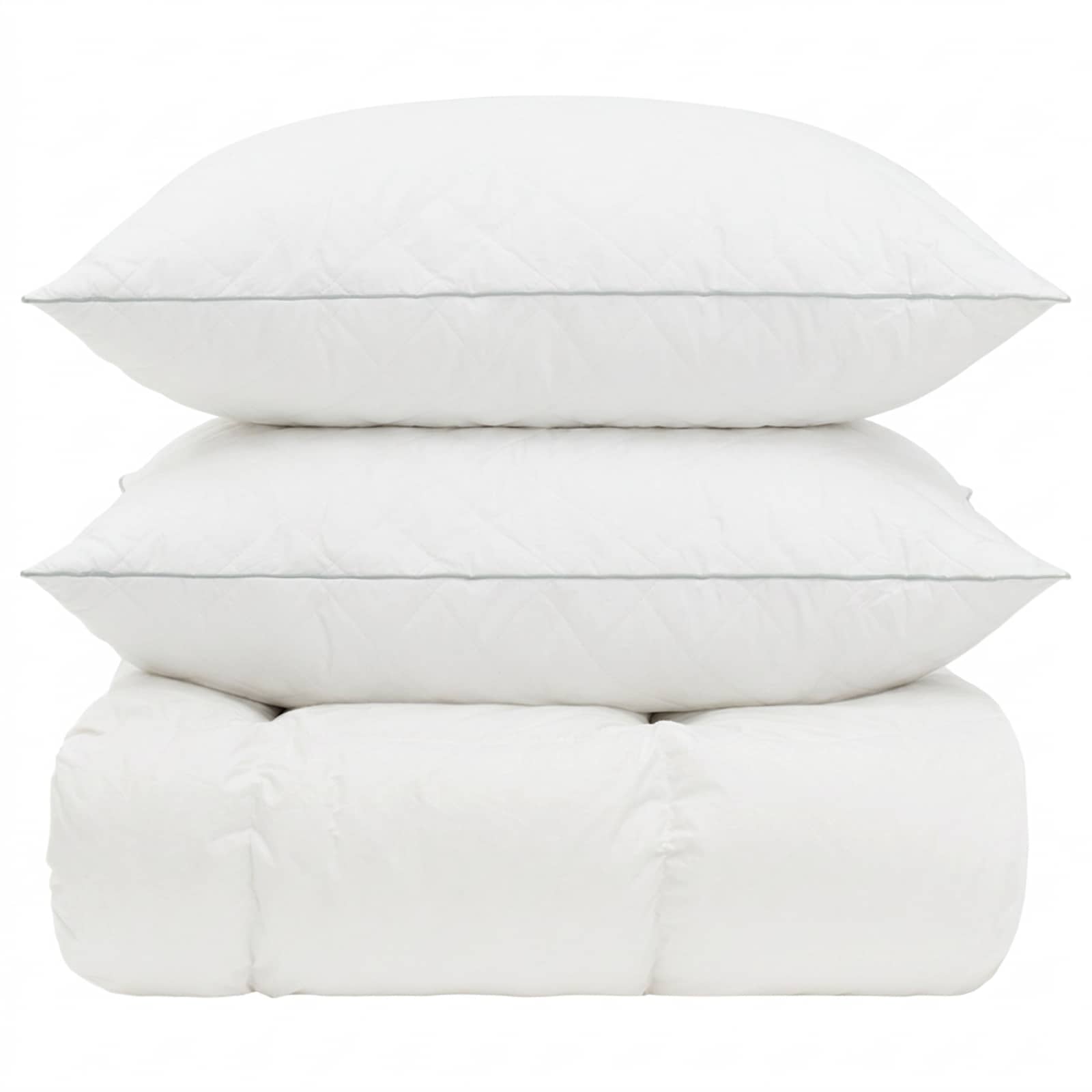 vidaXL Zestaw kołdry 90% z gęsiego puchu FULDA 3 pcs 220 x 260 cm