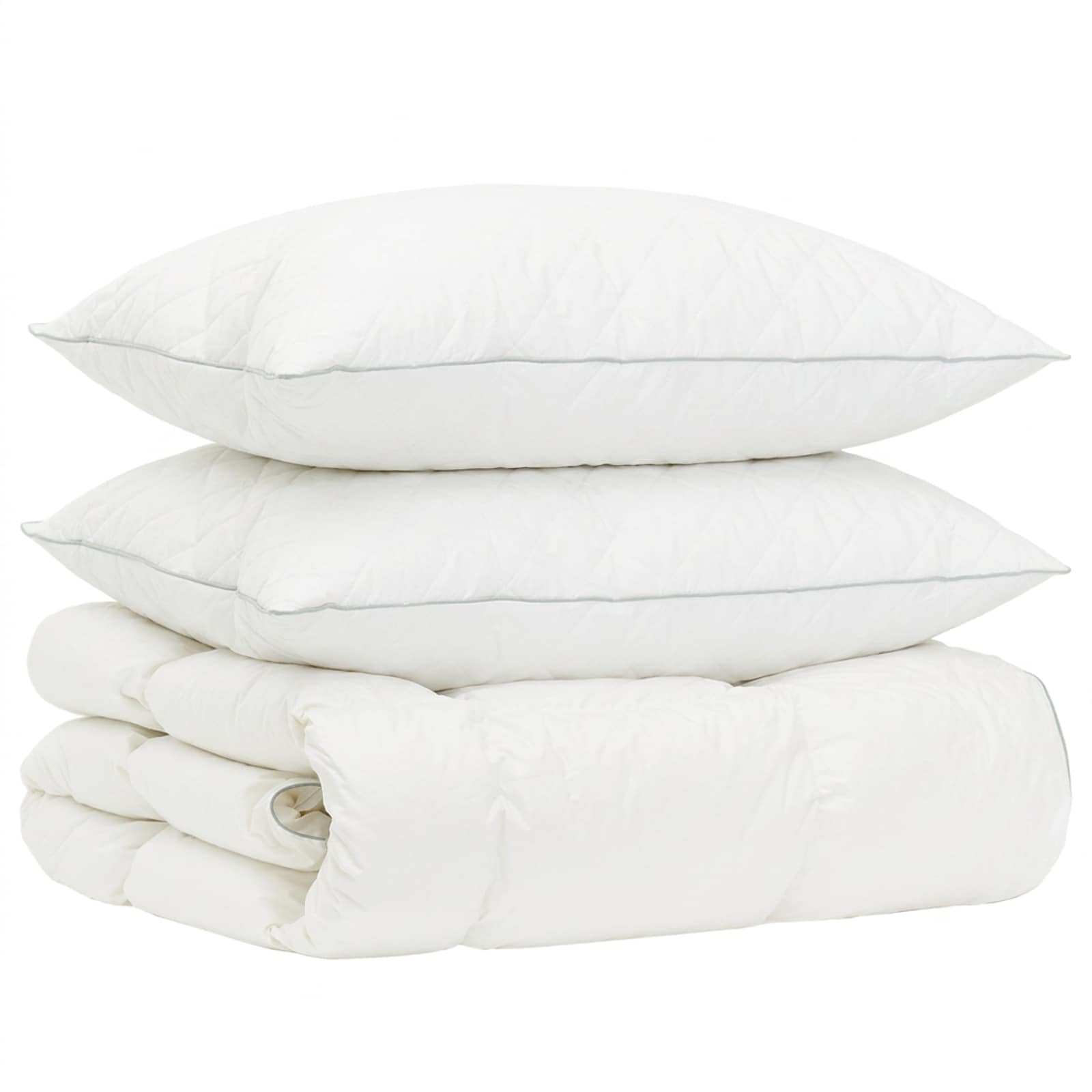 vidaXL Zestaw kołdry 90% z gęsiego puchu FULDA 3 pcs 135 x 220 cm Zima