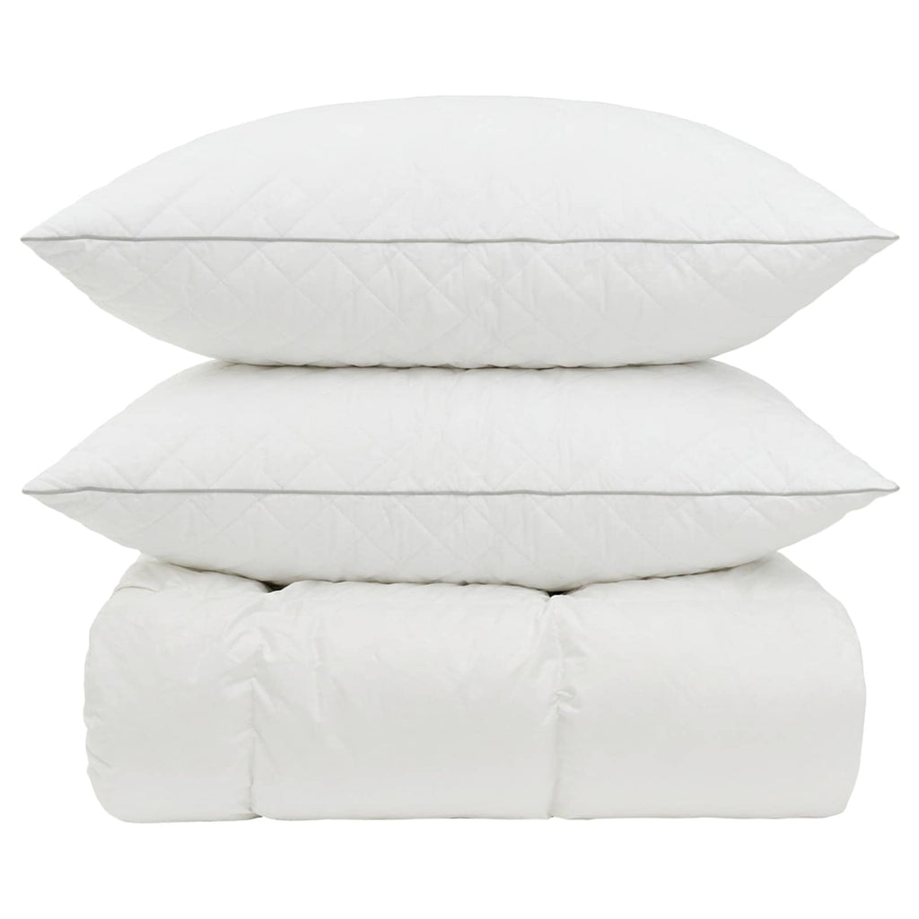 vidaXL Zestaw kołdry 90% z gęsiego puchu FULDA 3 pcs 220 x 240 cm Zima