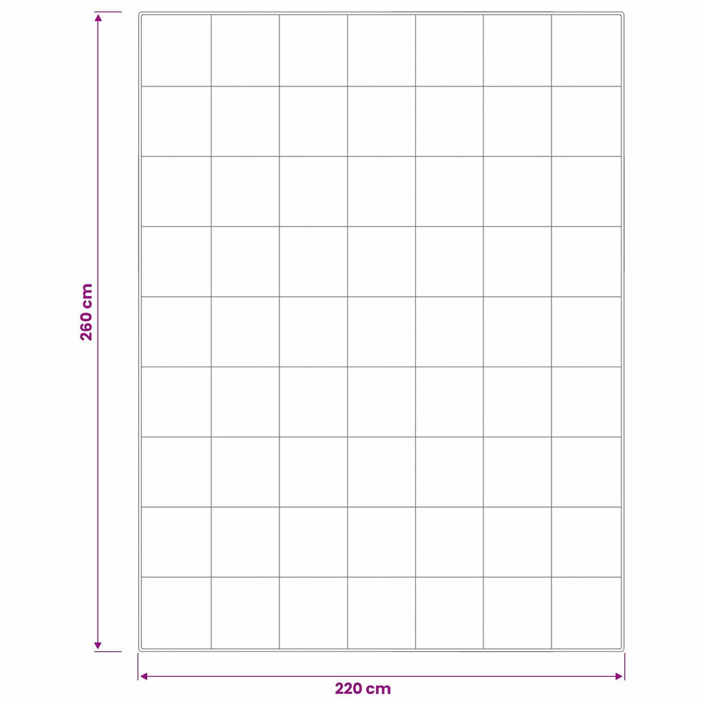 vidaXL Zestaw kołdry 90% z gęsiego puchu FULDA 3 pcs 220 x 260 cm