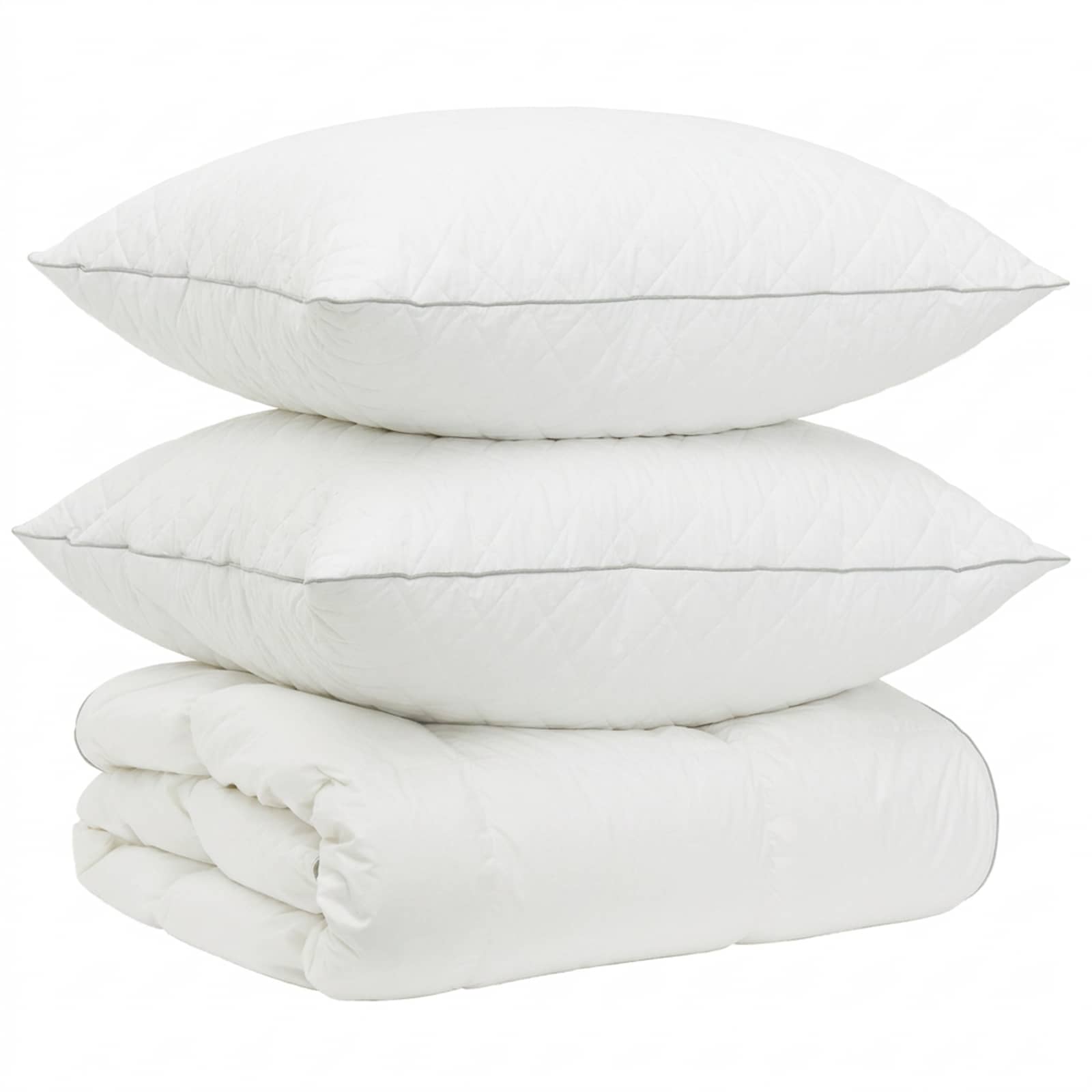 vidaXL Zestaw kołdry 90% z gęsiego puchu FULDA 3 pcs 220 x 260 cm