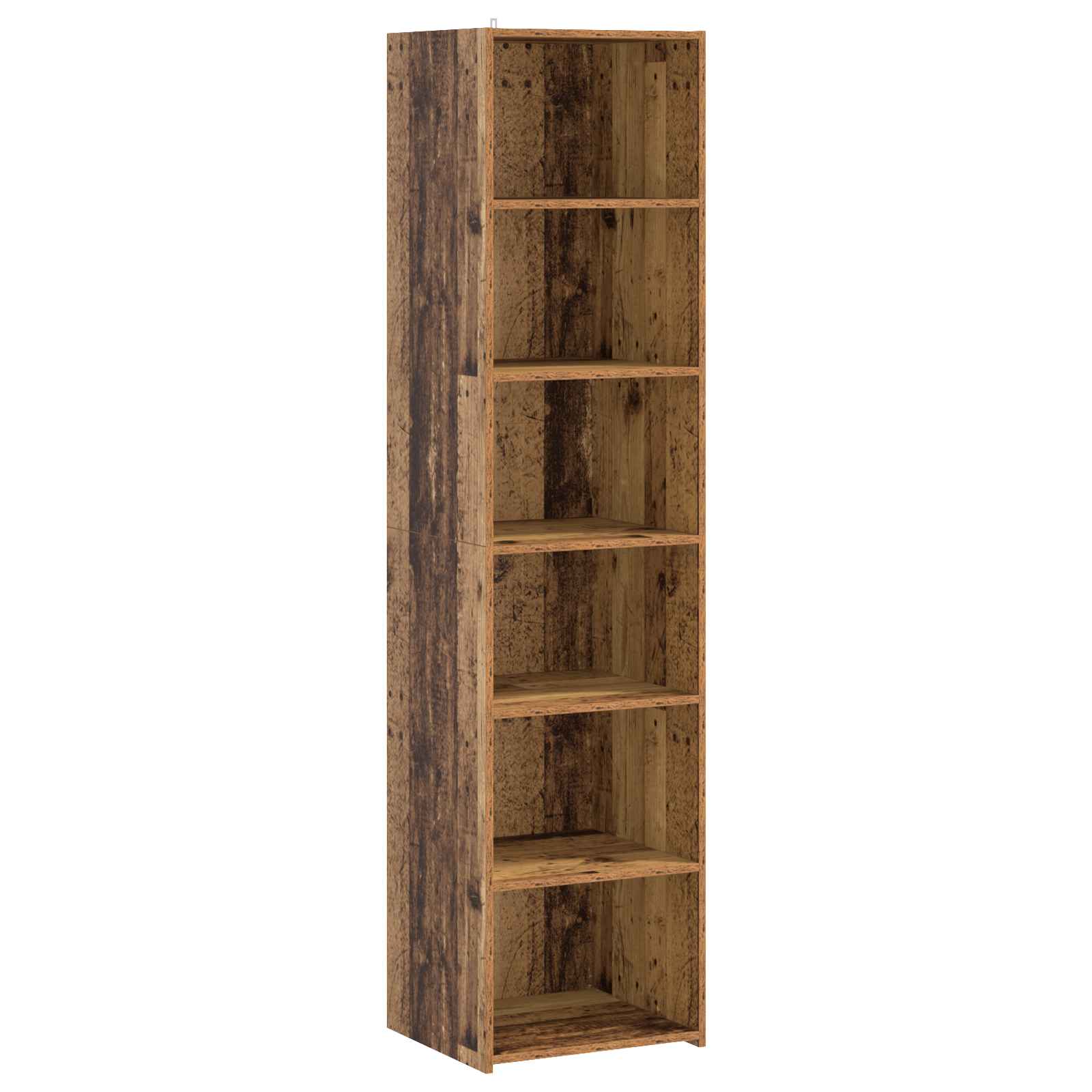 vidaXL Bufet Stare drewno 45 x 41 x 185 cm Drewno inżynieryjne