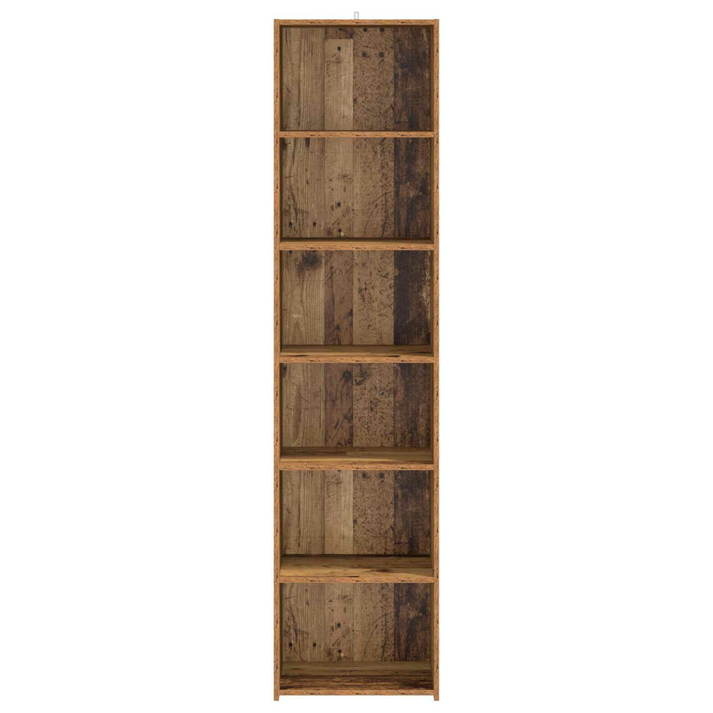 vidaXL Bufet Stare drewno 45 x 41 x 185 cm Drewno inżynieryjne