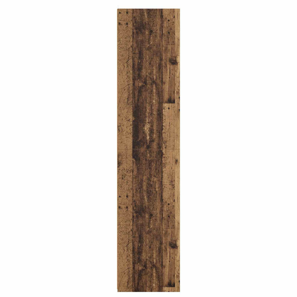 vidaXL Bufet Stare drewno 45 x 41 x 185 cm Drewno inżynieryjne