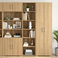 vidaXL Bufet Dąb artisan 45 x 41 x 185 cm Drewno inżynieryjne