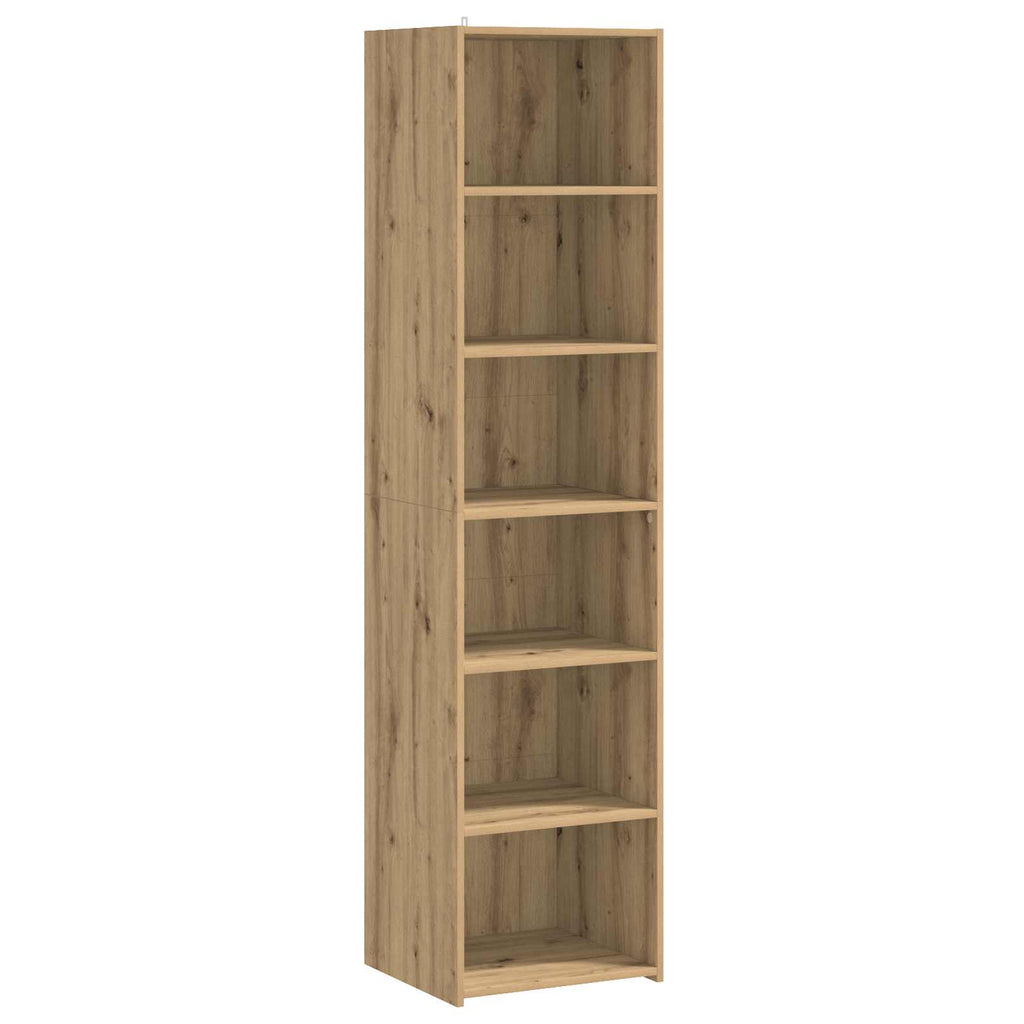 vidaXL Bufet Dąb artisan 45 x 41 x 185 cm Drewno inżynieryjne