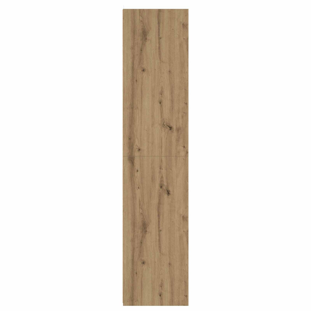 vidaXL Bufet Dąb artisan 45 x 41 x 185 cm Drewno inżynieryjne