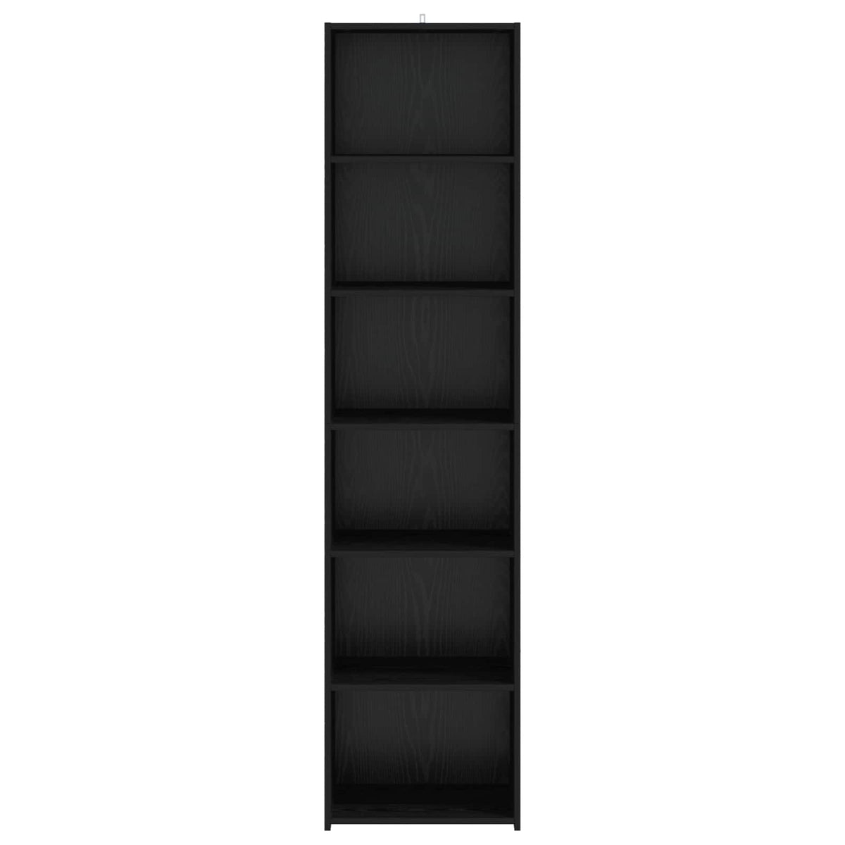 vidaXL Bufet Czarny dąb 45 x 41 x 185 cm Drewno inżynieryjne