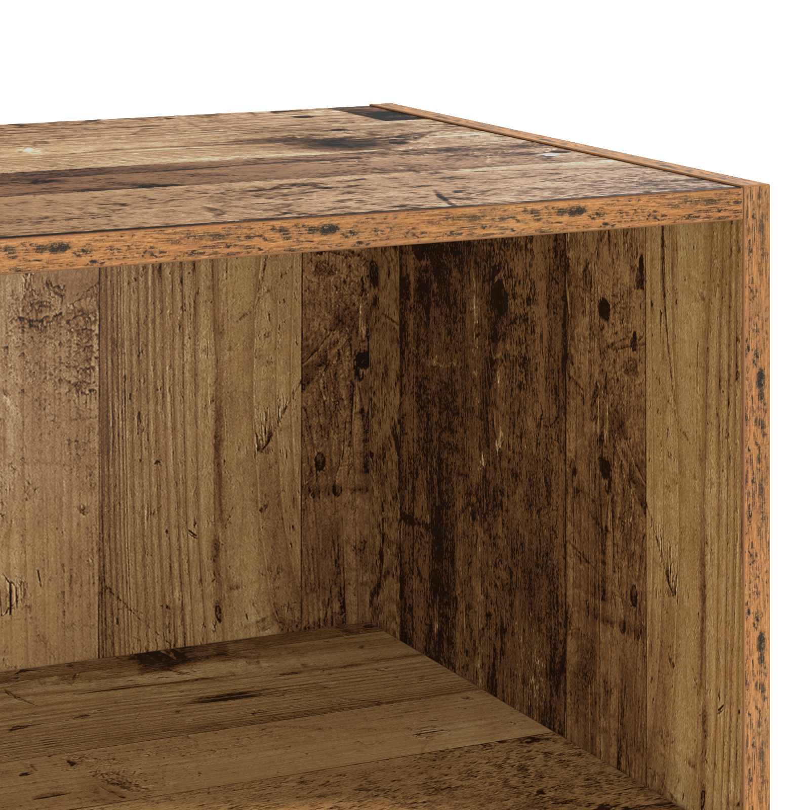 vidaXL Bufet Stare drewno 70 x 41 x 185 cm Drewno inżynieryjne
