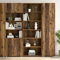 vidaXL Bufet Stare drewno 70 x 41 x 185 cm Drewno inżynieryjne