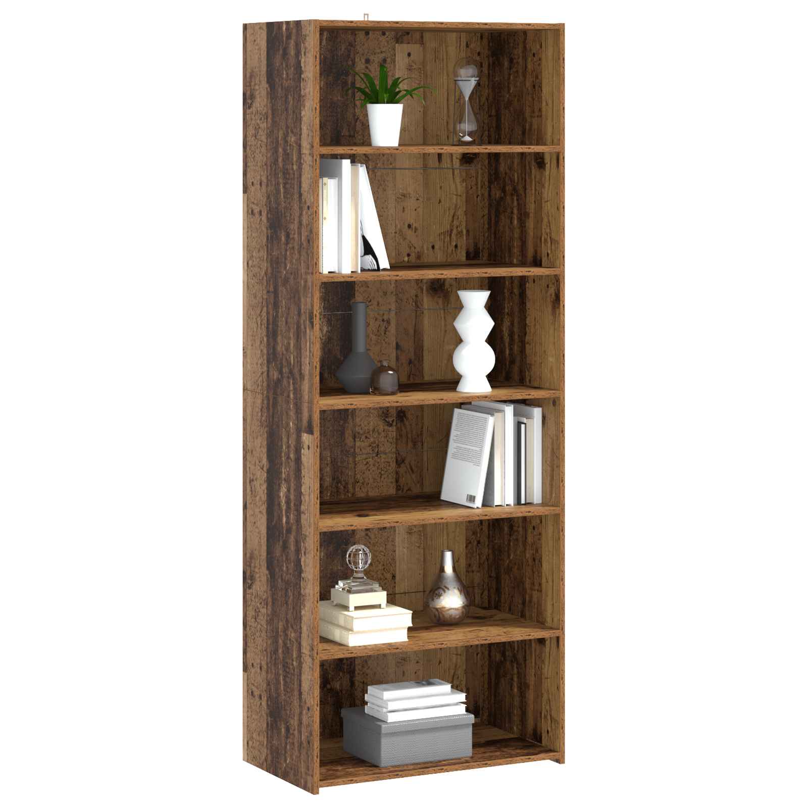vidaXL Bufet Stare drewno 70 x 41 x 185 cm Drewno inżynieryjne