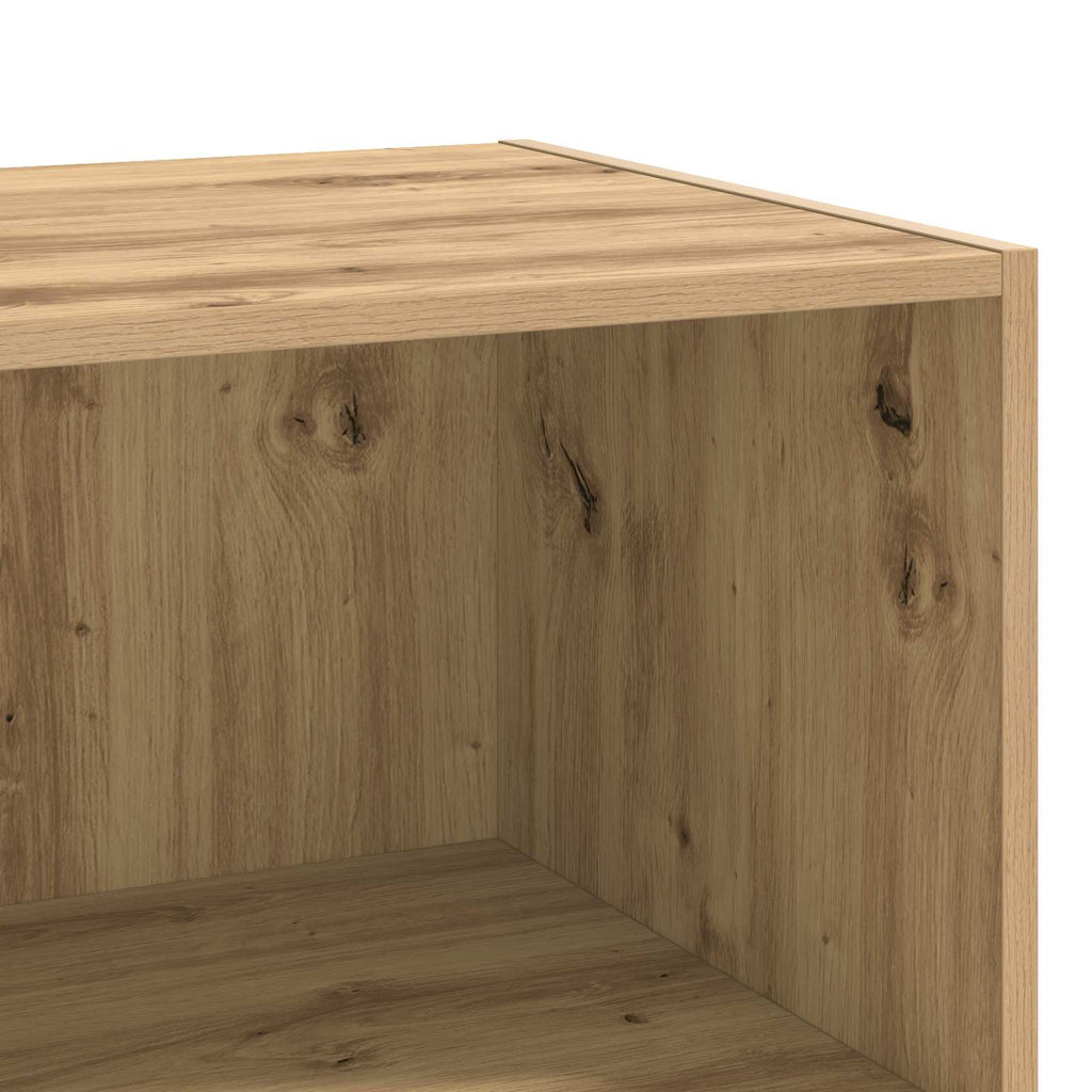 vidaXL Bufet Dąb artisan 70 x 41 x 185 cm Drewno inżynieryjne