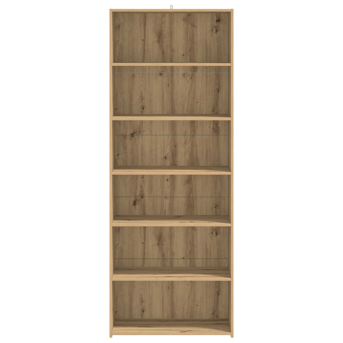 vidaXL Bufet Dąb artisan 70 x 41 x 185 cm Drewno inżynieryjne
