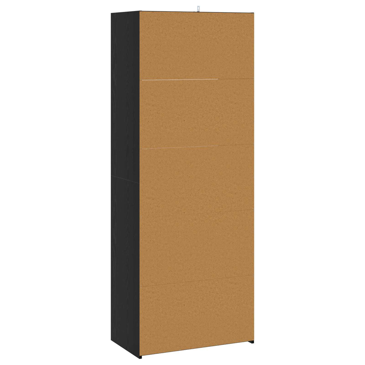 vidaXL Bufet Czarny dąb 70 x 41 x 185 cm Drewno inżynieryjne