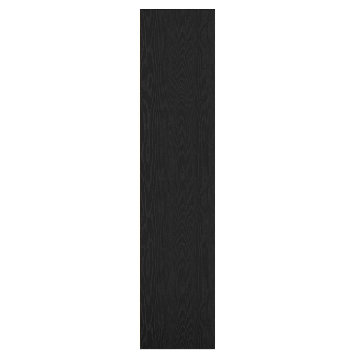 vidaXL Bufet Czarny dąb 70 x 41 x 185 cm Drewno inżynieryjne