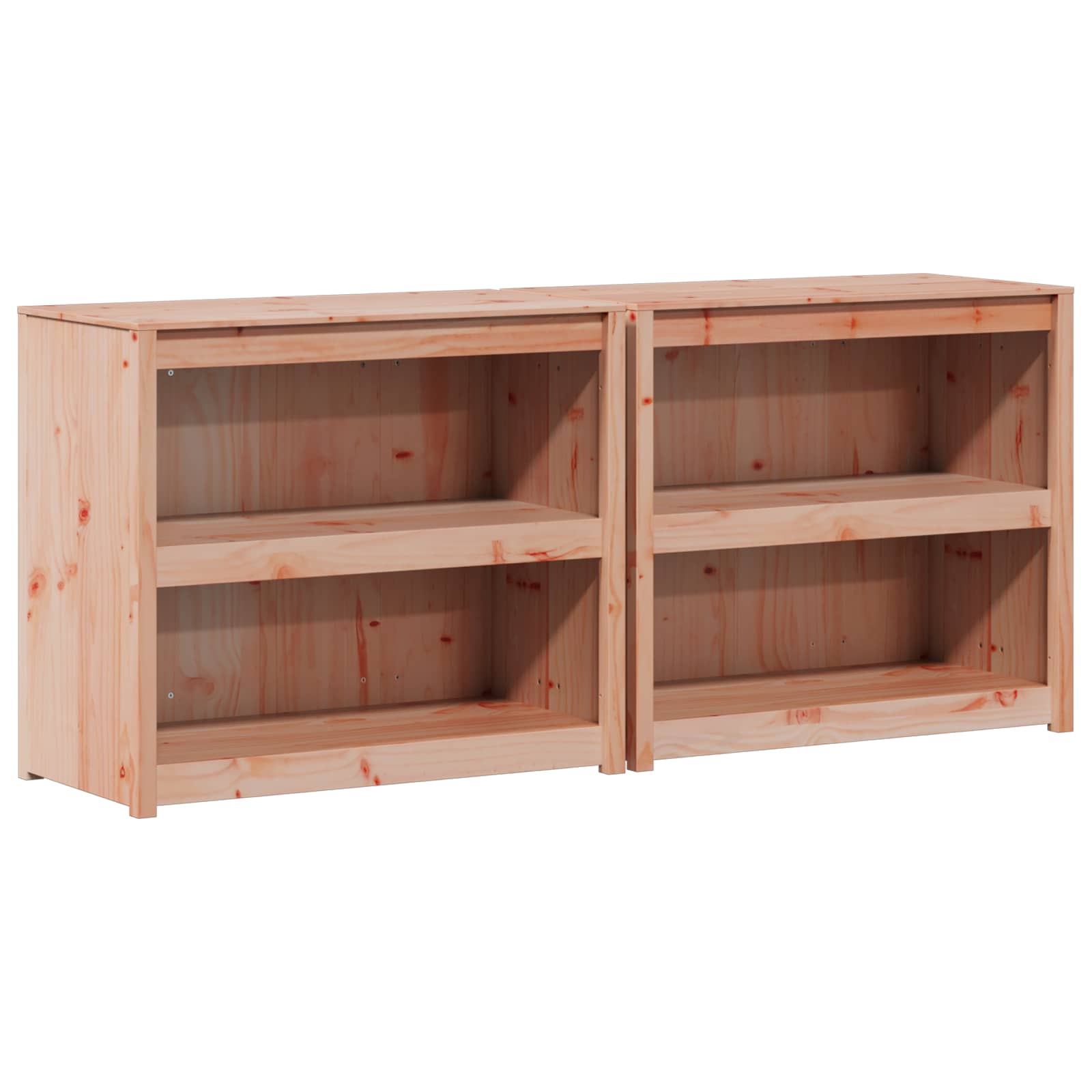 vidaXL Szafka kuchennego na zewnątrz MEPPEL 2 pcs Naturalny Douglas