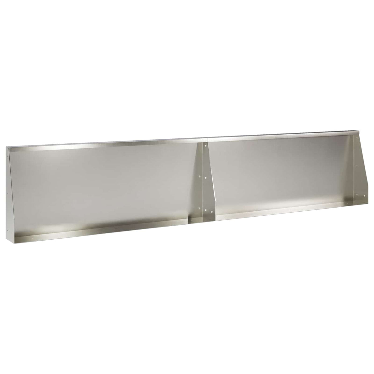 vidaXL Mur oporowy 2 szt. 100 x 12 x 30 cm Stal nierdzewna srebrny