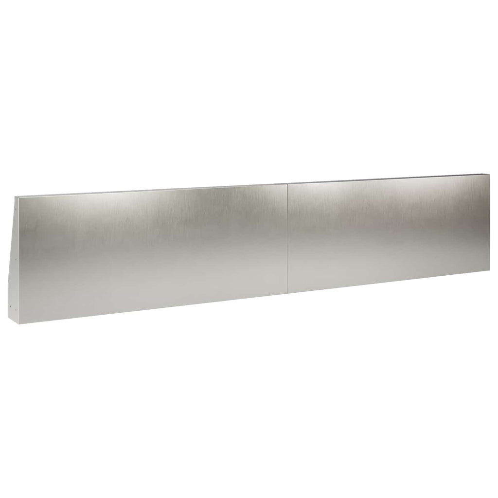 vidaXL Mur oporowy 2 szt. 100 x 12 x 30 cm Stal nierdzewna srebrny