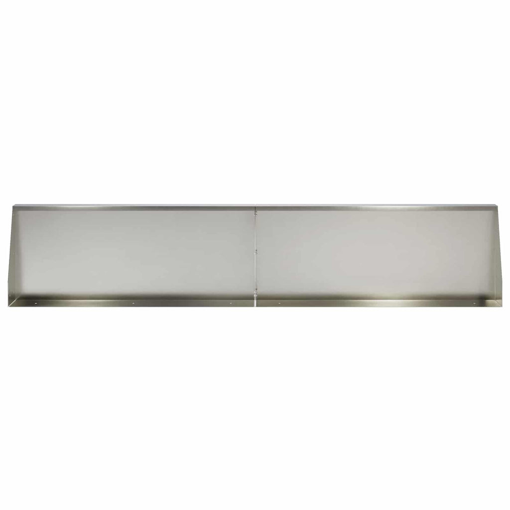 vidaXL Mur oporowy 2 szt. 100 x 12 x 30 cm Stal nierdzewna srebrny