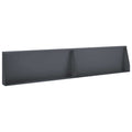 vidaXL Mur oporowy 2 szt. 100 x 12 x 40 cm Stal antracytowy