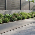 vidaXL Mur oporowy 2 szt. 100 x 12 x 40 cm Stal nierdzewna srebrny