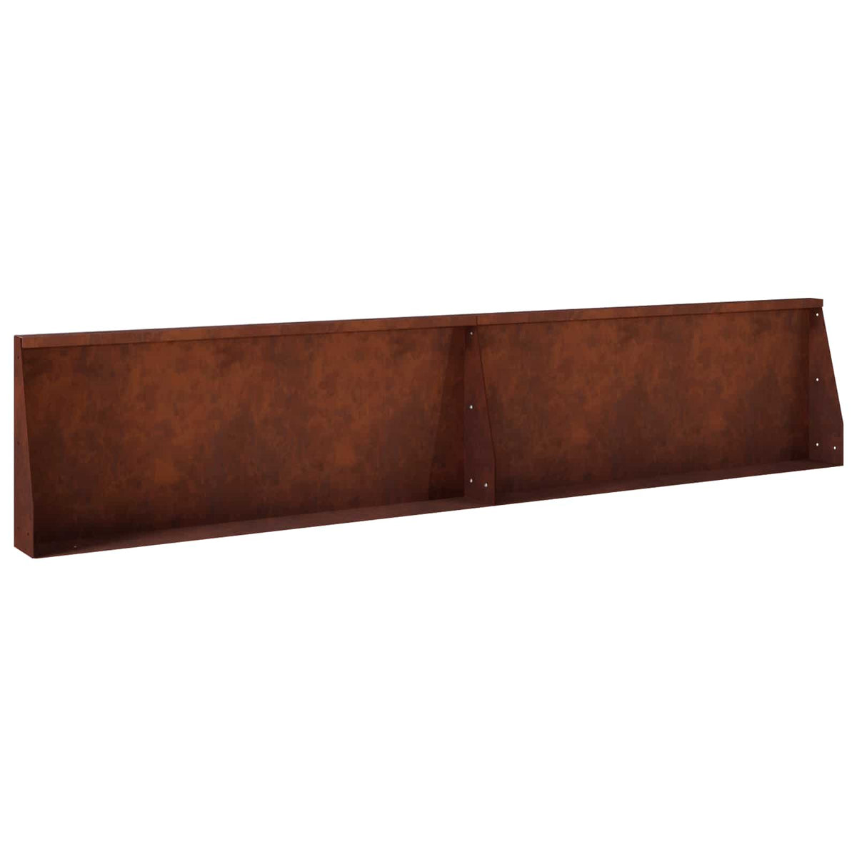 vidaXL Mur oporowy 2 szt. 100 x 12 x 40 cm Stal kortenowska Rdzawy