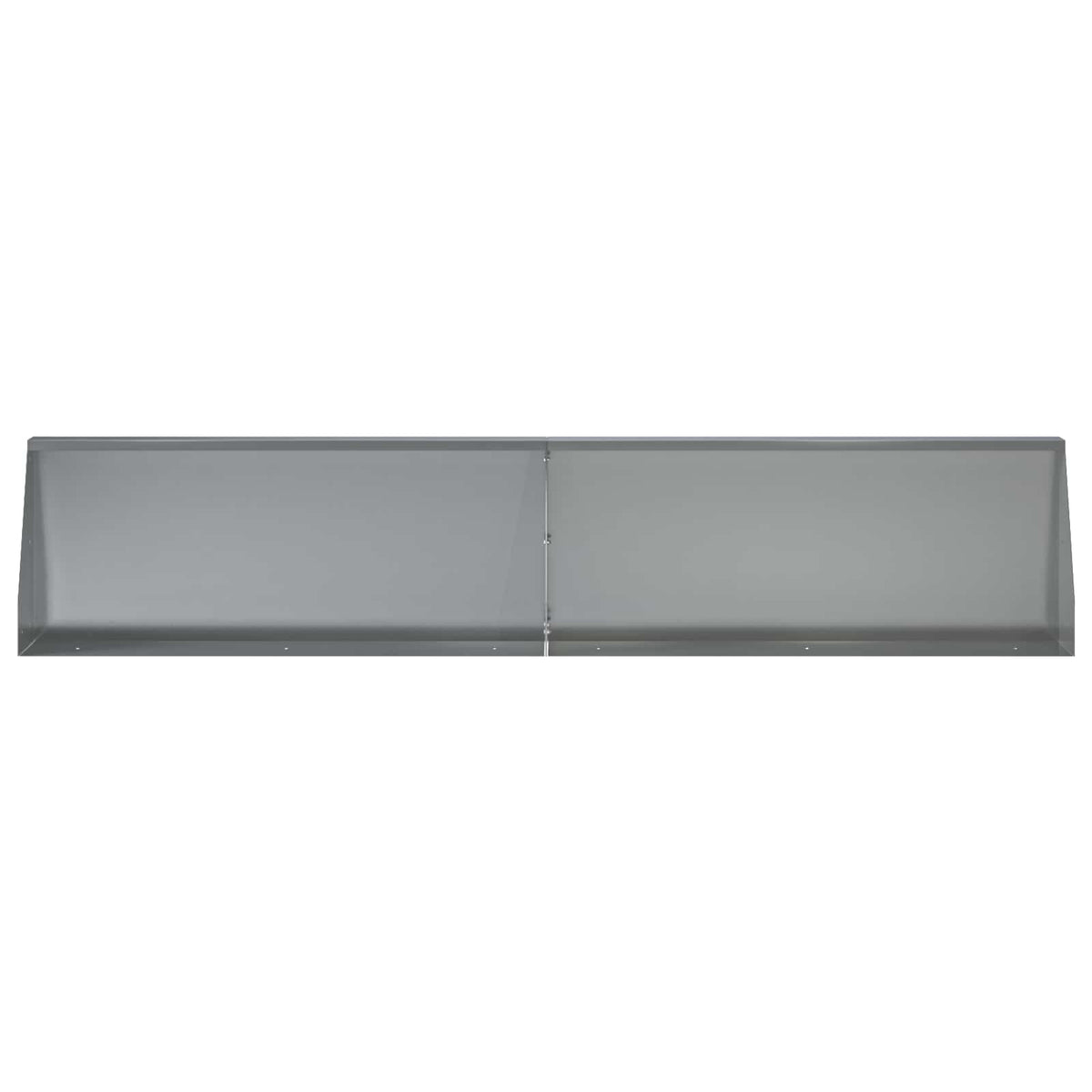 vidaXL Mur oporowy 2 szt. 100 x 12 x 50 cm Stal ocynkowana srebrny