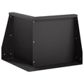 vidaXL Mur oporowy 50 x 50 x 40 cm Stal Czarny