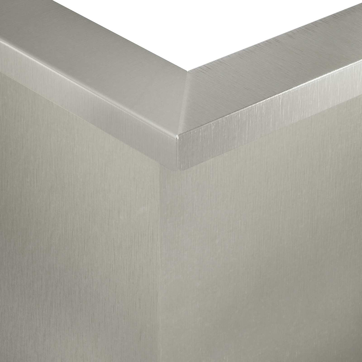 vidaXL Mur oporowy 50 x 50 x 40 cm Stal nierdzewna srebrny