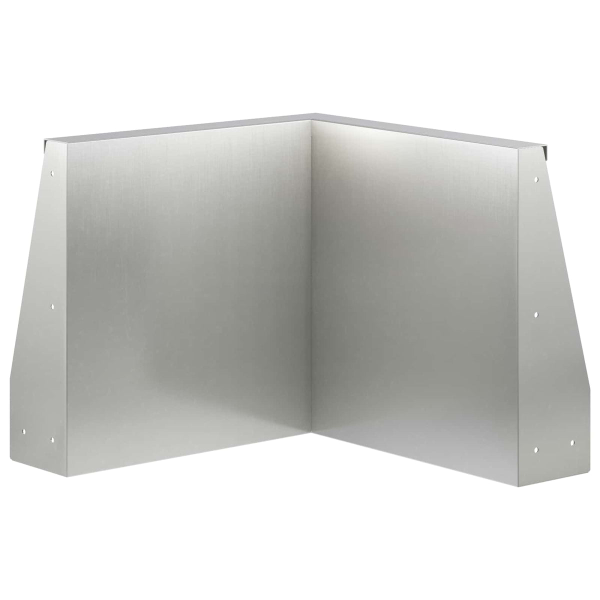 vidaXL Mur oporowy 50 x 50 x 40 cm Stal nierdzewna srebrny