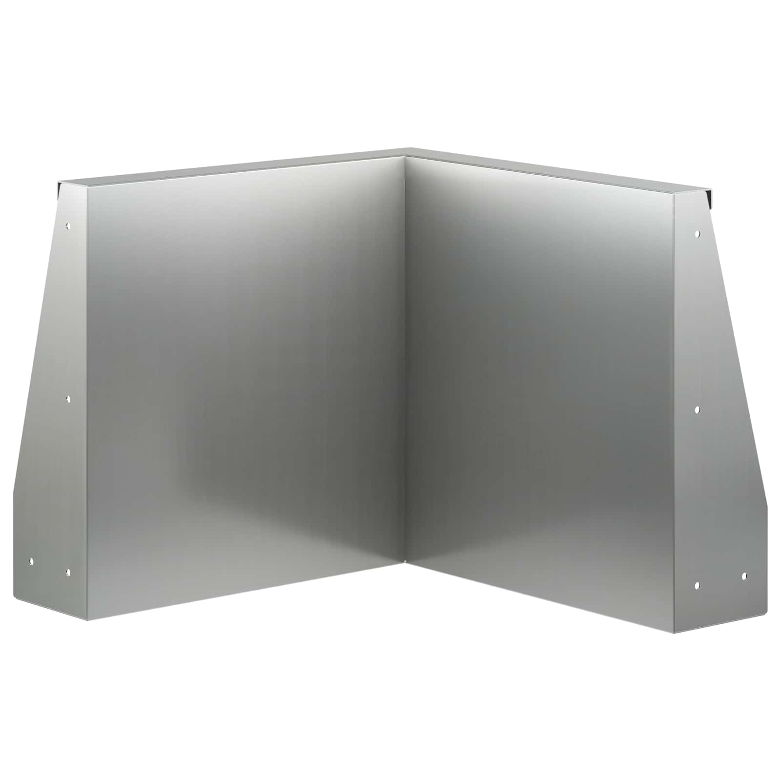 vidaXL Mur oporowy 50 x 50 x 40 cm Stal ocynkowana srebrny