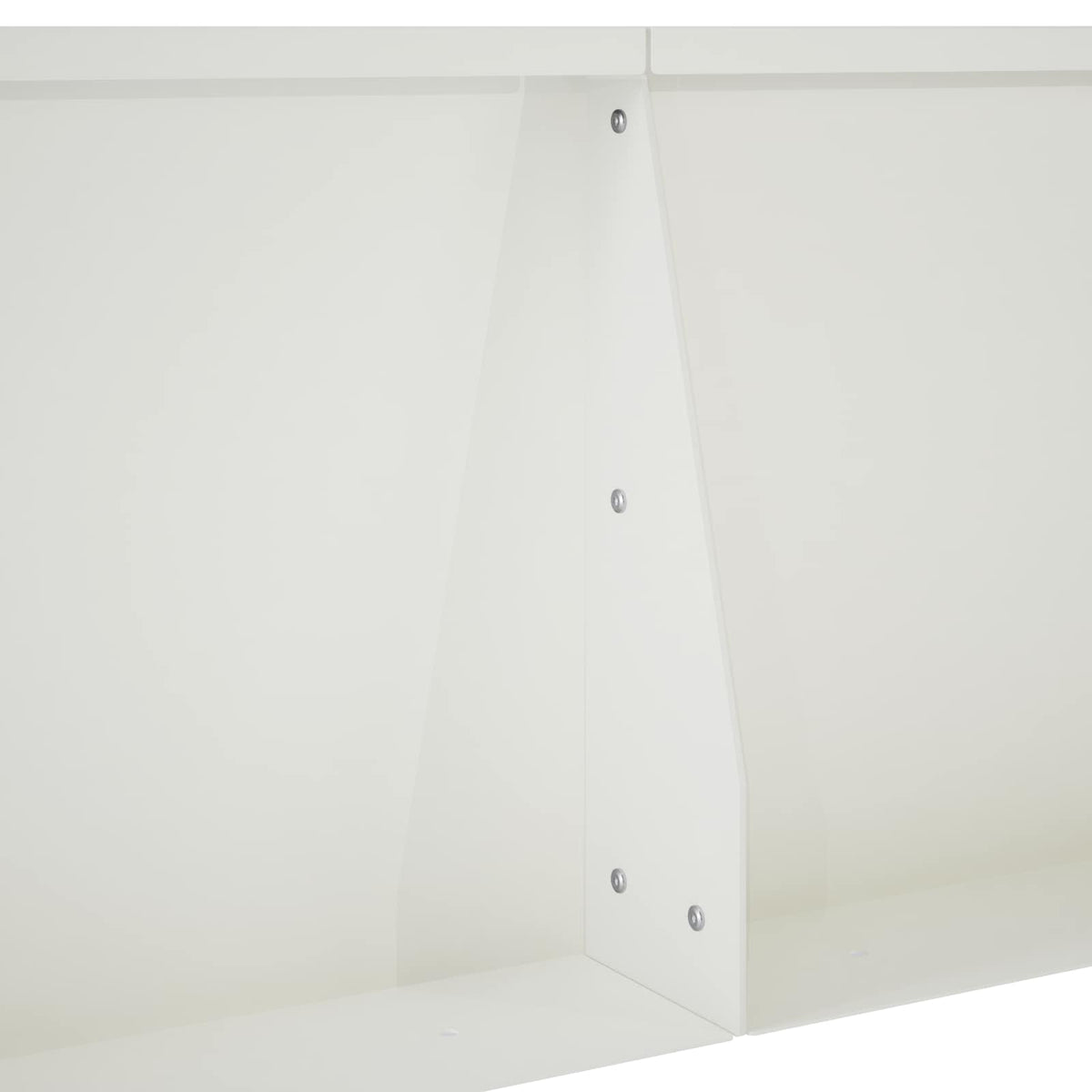 vidaXL Mur oporowy 2 szt. 50 x 50 x 30 cm Stal Biały