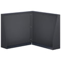 vidaXL Mur oporowy 50 x 50 x 30 cm Stal antracytowy