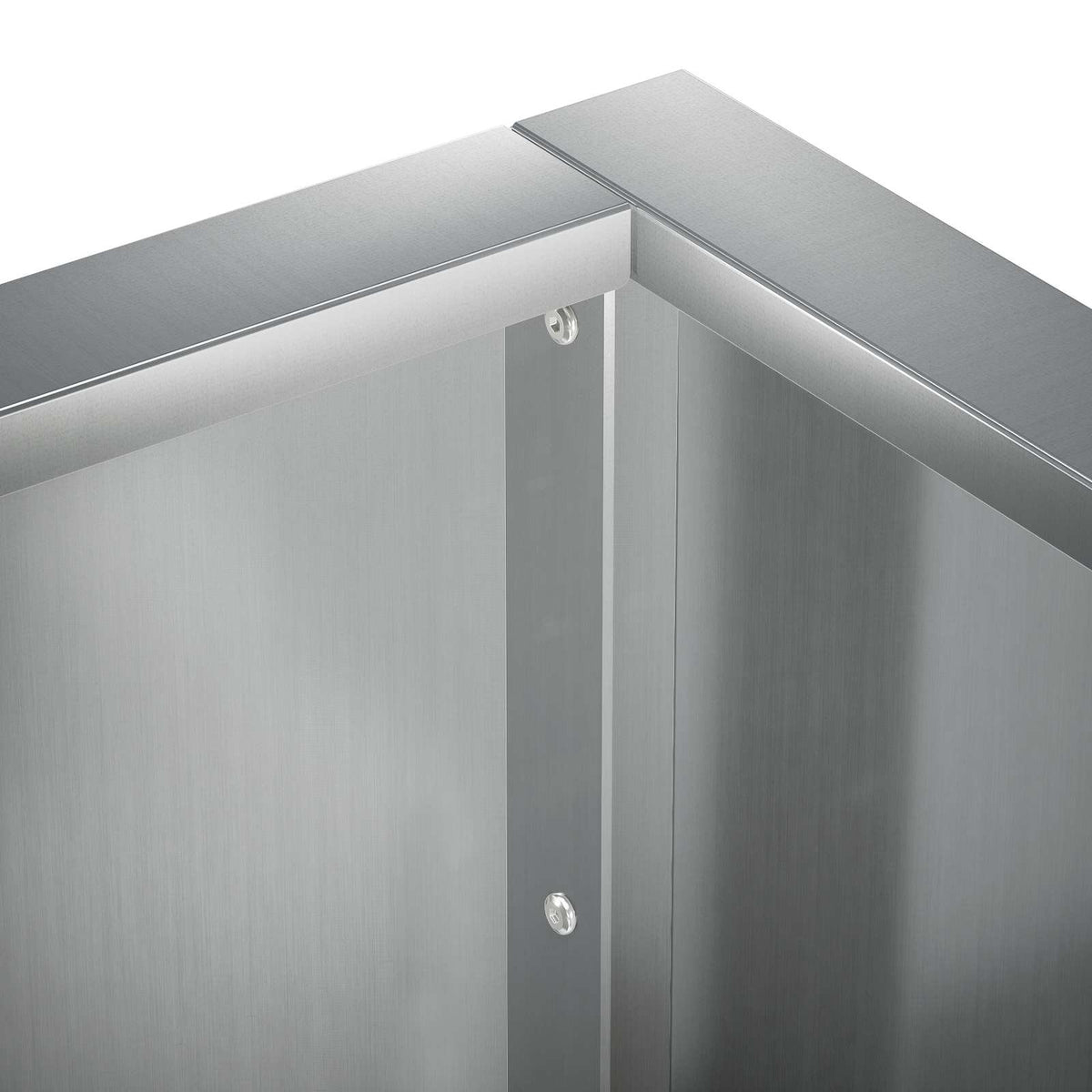 vidaXL Mur oporowy 50 x 50 x 30 cm Stal ocynkowana srebrny