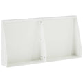 vidaXL Mur oporowy 2 szt. 40 x 12 x 40 cm Stal Biały