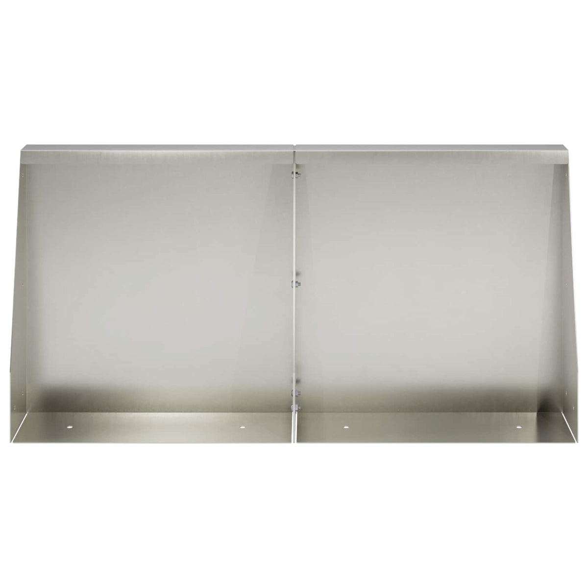 vidaXL Mur oporowy 2 szt. 40 x 12 x 40 cm Stal nierdzewna srebrny