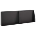 vidaXL Mur oporowy 2 szt. 60 x 12 x 30 cm Stal Czarny