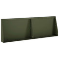 vidaXL Mur oporowy 2 szt. 60 x 12 x 30 cm Stal Oliwkowy zielony