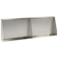 vidaXL Mur oporowy 2 szt. 60 x 12 x 30 cm Stal nierdzewna srebrny