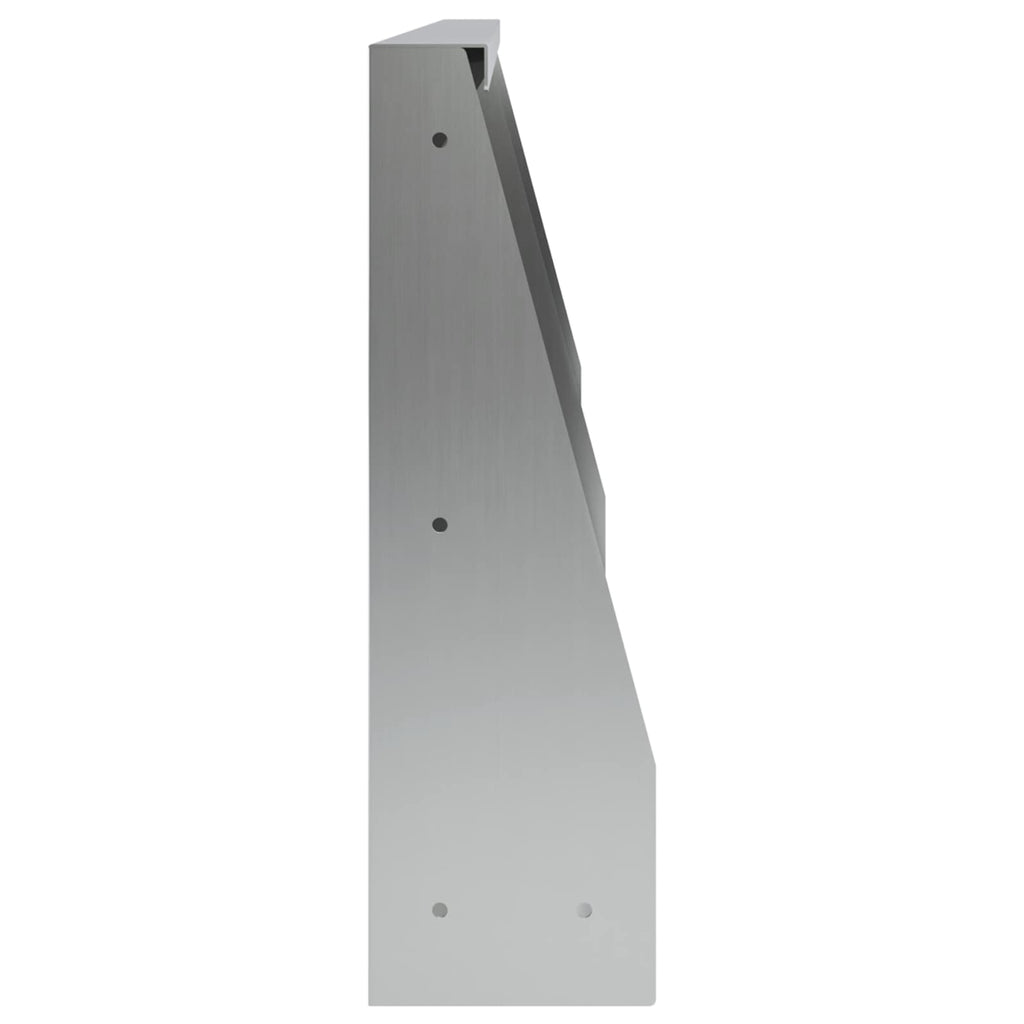 vidaXL Mur oporowy 2 szt. 60 x 12 x 30 cm Stal ocynkowana srebrny