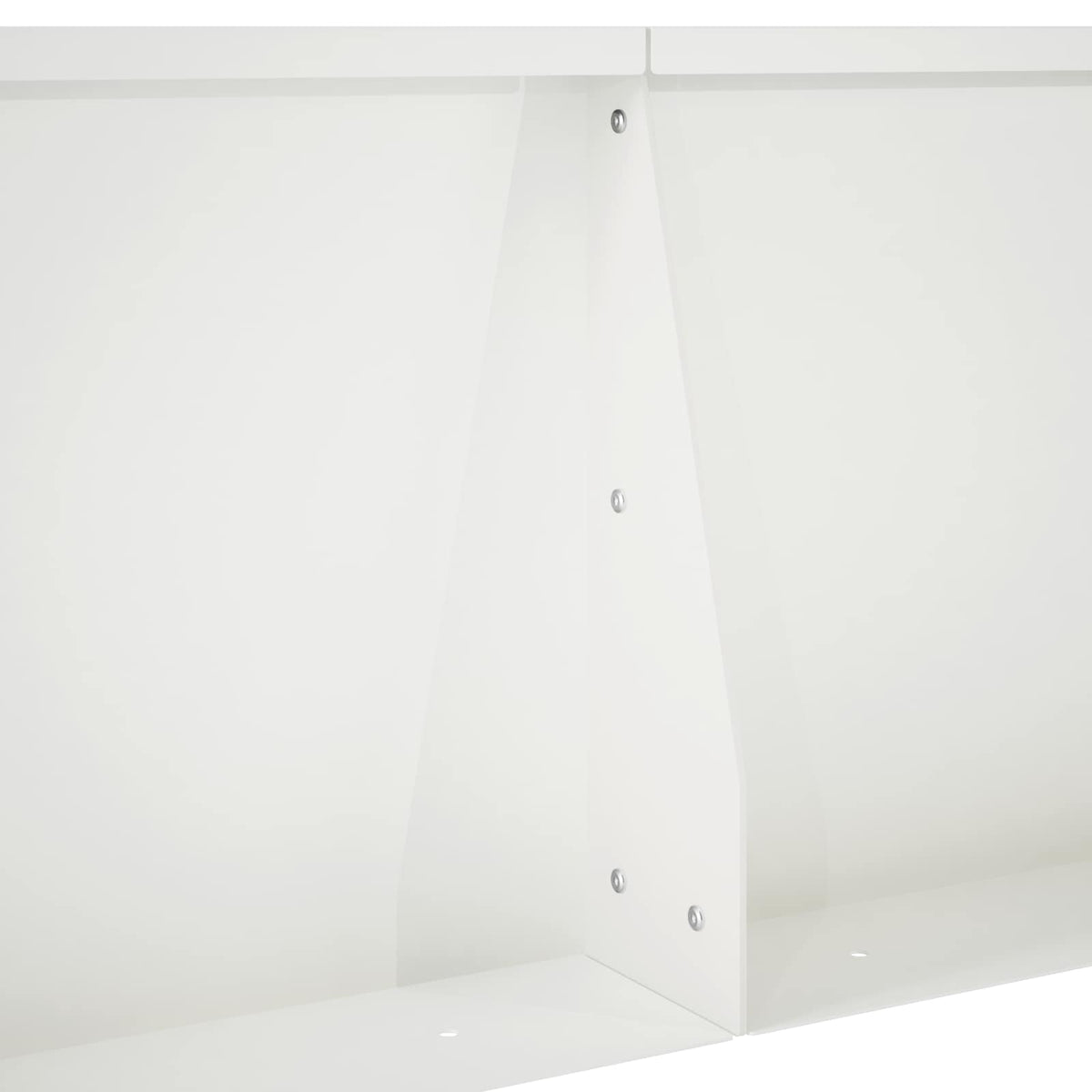 vidaXL Mur oporowy 2 szt. 60 x 12 x 40 cm Stal Biały