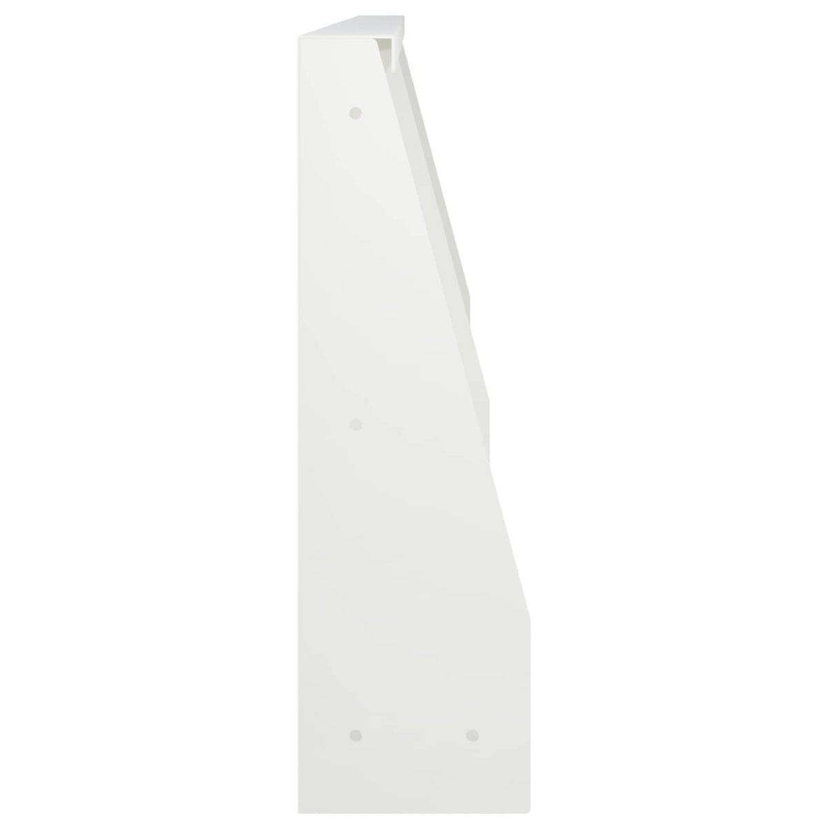 vidaXL Mur oporowy 2 szt. 60 x 12 x 40 cm Stal Biały