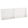 vidaXL Mur oporowy 2 szt. 60 x 12 x 50 cm Stal Biały