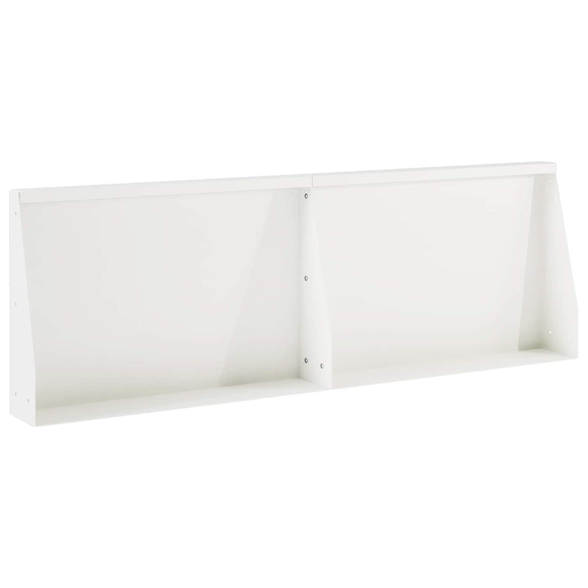 vidaXL Mur oporowy 2 szt. 60 x 12 x 50 cm Stal Biały