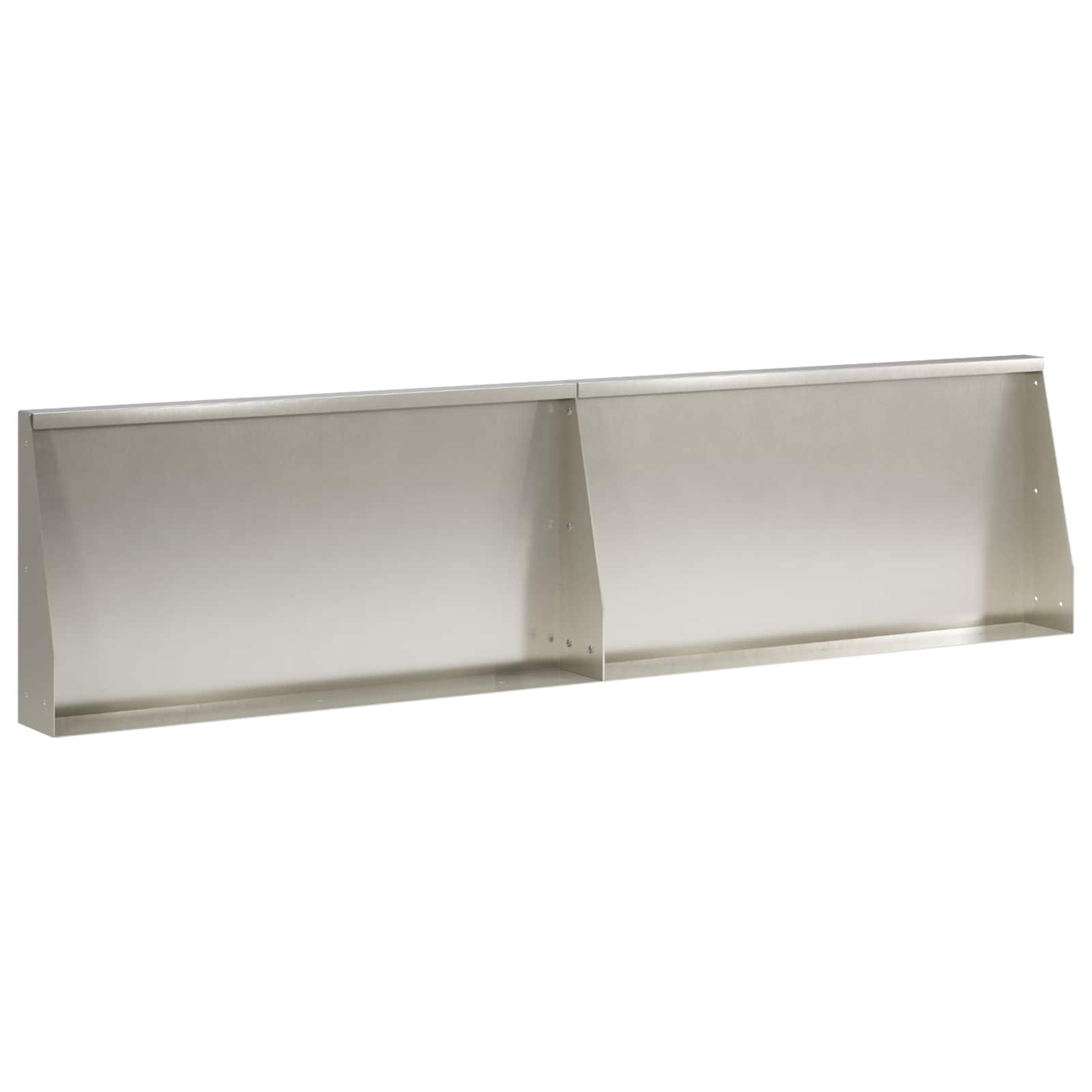 vidaXL Mur oporowy 2 szt. 80 x 12 x 30 cm Stal nierdzewna srebrny