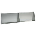 vidaXL Mur oporowy 2 szt. 80 x 12 x 30 cm Stal ocynkowana srebrny