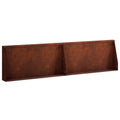 vidaXL Mur oporowy 2 szt. 80 x 12 x 40 cm Stal kortenowska Rdzawy