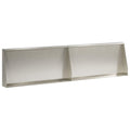vidaXL Mur oporowy 2 szt. 80 x 12 x 50 cm Stal nierdzewna srebrny